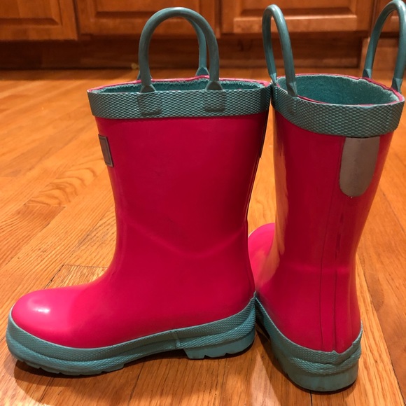 Hatley, toddler rain boots, size 9 - Picture 2 of 4